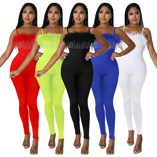 maoxiangshop Jumpsuit Women Birthday Outfits Women Club Outfits One Pieces Clothes for Woman Jumpsuit Woman Clothing Wholesale