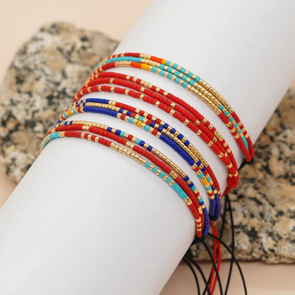 maoxiangshop Native Style Miyuki Bracelet for Women Fashion Fall Winter Simple Bracelets Jewellery Jewelry Gift Pulseras Femme