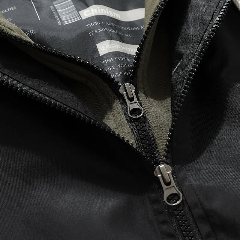 maoxiangshop Casual coat men spring autumn new large size cargo jacket
