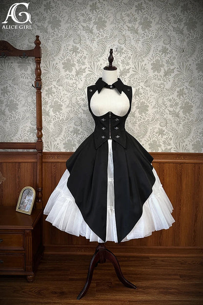 maoxiangshop  -  Detective Lolita Braced Jacket