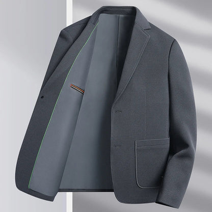 maoxiangshop New Men's Slim Fashion Everything High-grade Korean Version of The Wedding Gentleman British Style Hosting Casual Blazer