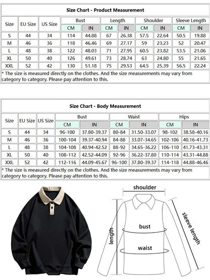 maoxiangshop Hoodie for Men Polo Collar Sweatshirt Colorblock Streetwear Pullover Unisex Fall Winter Jumper Old Money Aesthetic Sweats