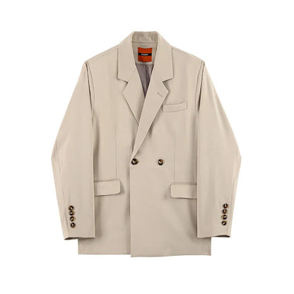 maoxiangshop Elgance Men's Suit Coat Korean Style Casual Blazer Jacket Loose Fashion Handsome Small Suit Autumn New Male Clothing