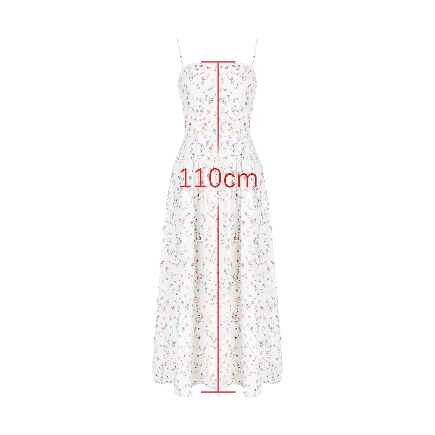 Summer Elegant Party Dresses Floral Print One-piece Graduation Dress Strap Midi Long Dresses Women's Clothing