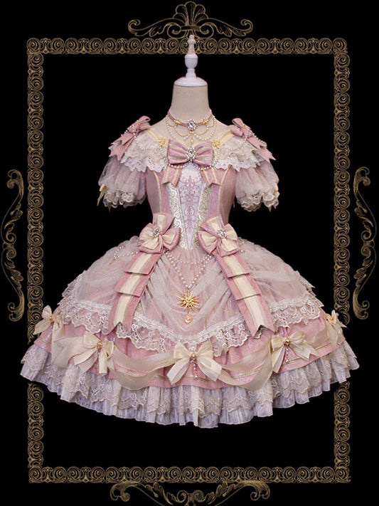 maoxiangshop  -  Lolita Teenage Memorial Day Court Vintage Dress