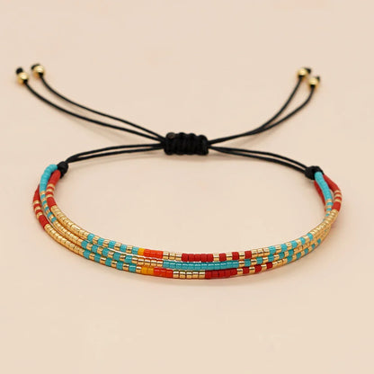 maoxiangshop Native Style Miyuki Bracelet for Women Fashion Fall Winter Simple Bracelets Jewellery Jewelry Gift Pulseras Femme