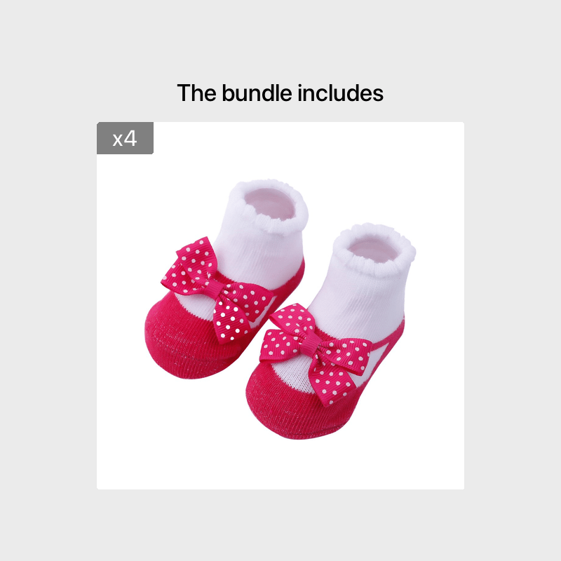 1 Pair Of Baby's Cotton Blend Fashion Cute Pattern Low-cut Socks, Comfy Breathable Princess Style Thin Socks For Spring And Summer