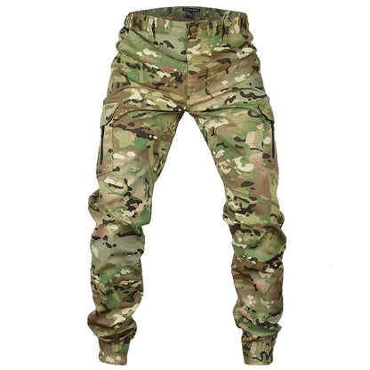 Men's Pants Mege Tactical Camouflage Joggers Outdoor Ripstop Cargo Pants Working Clothing Hiking Hunting Combat Trousers Men's Streetwear 230811