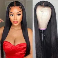 Long #4/27 Highlight Colored Human Hair Wigs Ombre Blonde Kinky Curly Lace Front Synthetic Wig For Black Women