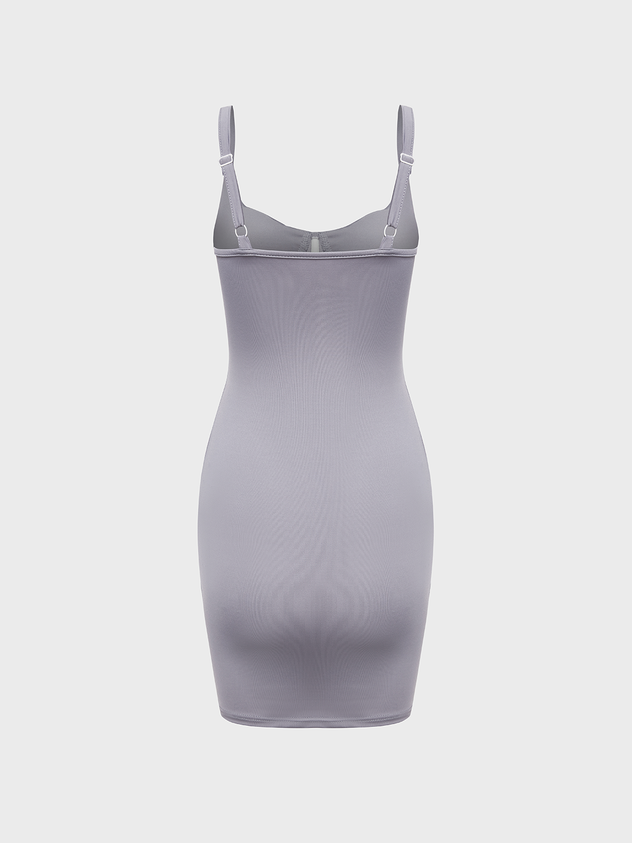 Activewear Y2k White Corset Basic Dress Mini Dress