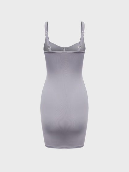 Activewear Y2k White Corset Basic Dress Mini Dress
