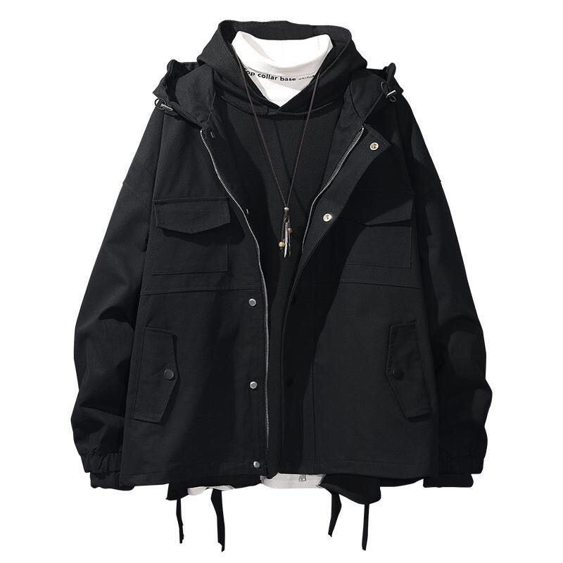 maoxiangshop M-2XL Mens Jackets And Coats Streetwear Bomber Jacket Men Windbreaker Fashions Clothes Male Jacket For Men