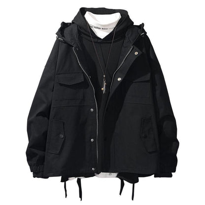 maoxiangshop M-2XL Mens Jackets And Coats Streetwear Bomber Jacket Men Windbreaker Fashions Clothes Male Jacket For Men