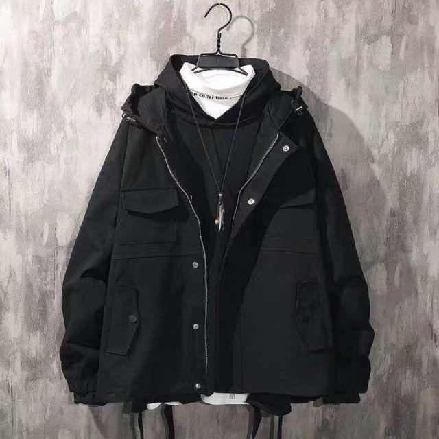 maoxiangshop M-2XL Mens Jackets And Coats Streetwear Bomber Jacket Men Windbreaker Fashions Clothes Male Jacket For Men