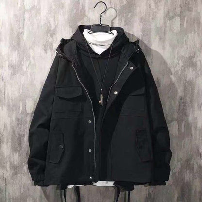 maoxiangshop M-2XL Mens Jackets And Coats Streetwear Bomber Jacket Men Windbreaker Fashions Clothes Male Jacket For Men