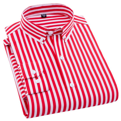 AOLIWEN brand men spring autumn navy blue yellow and white printed shirt casual anti wrinkle comfortable long sleeve slim shirts