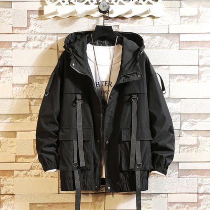 Women's Hooded Jackets Spring Causal Windbreaker Women Jackets Coats Zipper Ribbons Sportswear Jackets Bomber Famale