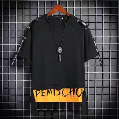 Hip Hop T Shirt Men Fashion Harajuku Tshirt Streetwear Casual Japan T Shirt Short Sleeve T-Shirt Men Cool Summer Tees Shirts
