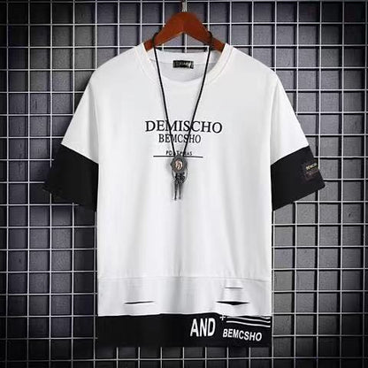Hip Hop T Shirt Men Fashion Harajuku Tshirt Streetwear Casual Japan T Shirt Short Sleeve T-Shirt Men Cool Summer Tees Shirts