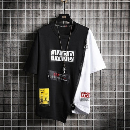 Hip Hop T Shirt Men Fashion Harajuku Tshirt Streetwear Casual Japan T Shirt Short Sleeve T-Shirt Men Cool Summer Tees Shirts