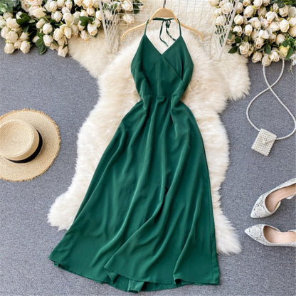 Women Sexy Satin Evening Dress Summer Off Shoulder High Waist Party Long Dresses Female Elegant Beach Robe Vestidos