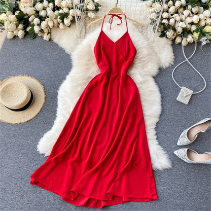 Women Sexy Satin Evening Dress Summer Off Shoulder High Waist Party Long Dresses Female Elegant Beach Robe Vestidos