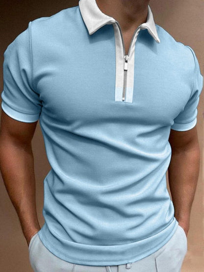 Men's Polo Shirt  Men Solid Polo Shirts Brand Men Short-Sleeved Shirt Summer Shirt Man Clothing Asian Size M-3XL