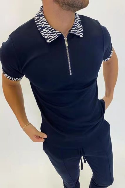 Men's Polo Shirt  Men Solid Polo Shirts Brand Men Short-Sleeved Shirt Summer Shirt Man Clothing Asian Size M-3XL