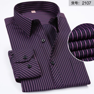 big sales autumn long sleeve striped shirt men plus size 8XL casual navy blue shirt pockets cotton oversize big size shirt loose