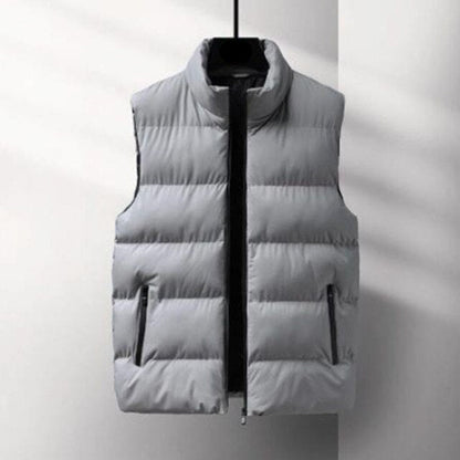 Mens Vest Jacket Men New Autumn Winter Warm Sleeveless Jackets Male Casual Down Cotton Waistcoat Veste Homme Coat Clothing